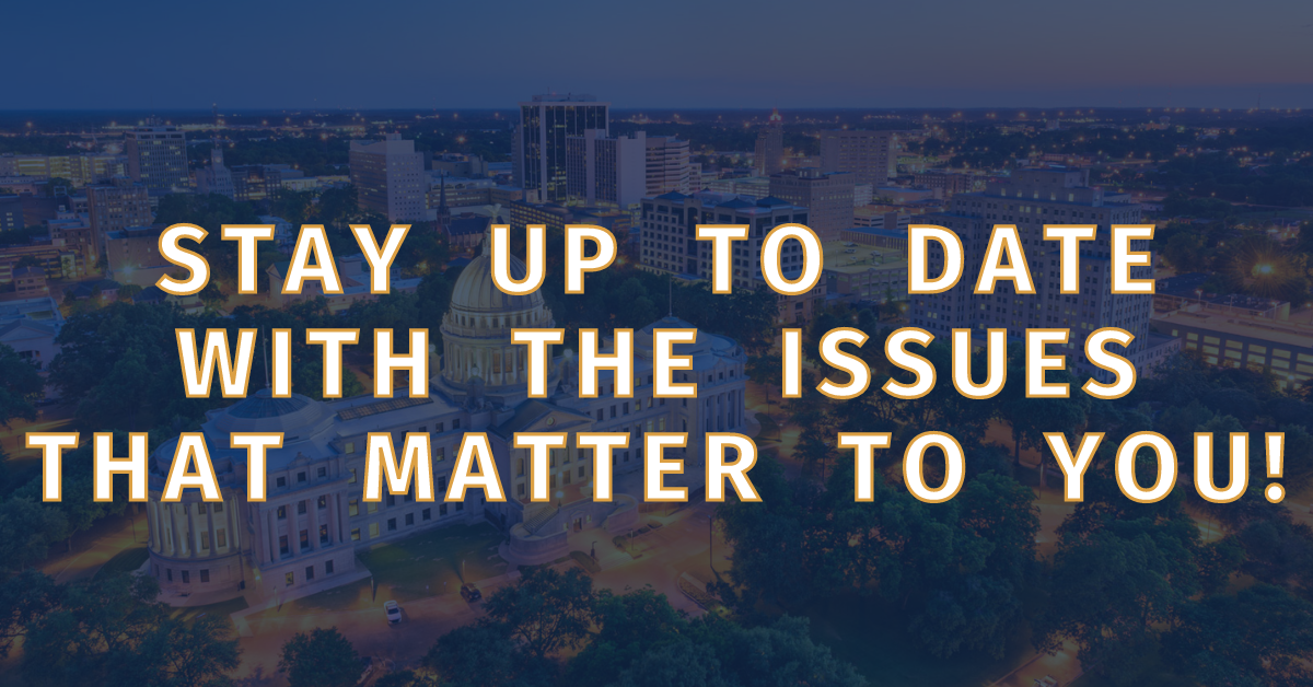 #1 SOURCE FOR LEGISLATIVE UPDATES THAT MATTER TO YOU!